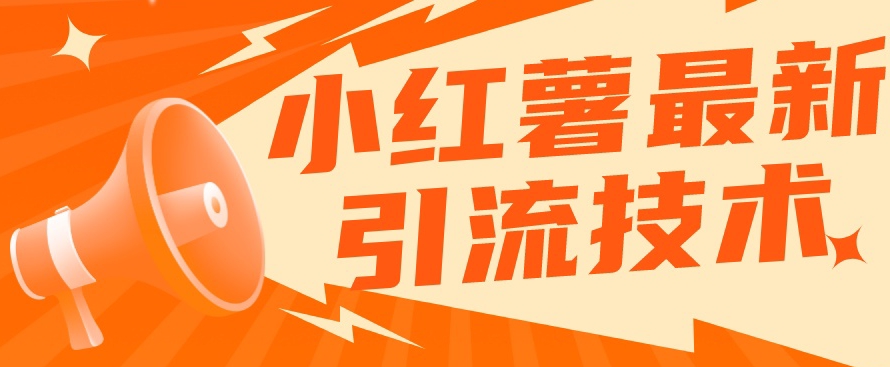 小红书最新引流技术，真正实现解放双手暴力引流-赚金金-技能学习分享