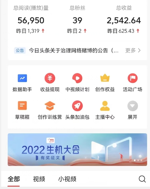 全新蓝海，西瓜视频流量掘金项目，简单上手适合0基础小白，暴力玩法日入500＋【揭秘】-赚金金-技能学习分享