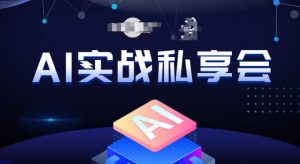 AI实战私享会,各种ai变现玩法,AI变现思路-赚金金-技能学习分享