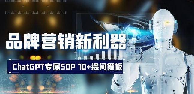 品牌营销新利器：ChatGPT专属SOP，70+提问模板【文档】-赚金金-技能学习分享