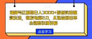 视频号红利期日入3000+原创实拍爆款玩法,银发电商2.0,从选品到出单全链路详细讲解【揭秘】-赚金金-技能学习分享