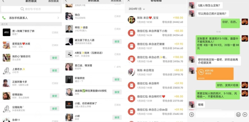 AI掘金最新玩法，Q版人物印钞机，日入500+小白无脑操作【揭秘】-赚金金-技能学习分享