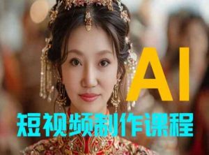 【AI短视频制作】教你足不出户,AI帮你自动生成短视频,适用于摄影师、导演、剪辑-赚金金-技能学习分享