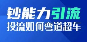 钞能力引流:投流如何弯道超车,投流系数及增长方法,创造爆款短视频-赚金金-技能学习分享