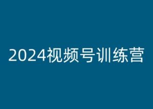 2024视频号训练营,视频号变现教程-赚金金-技能学习分享