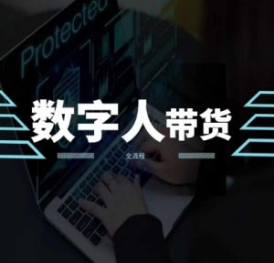 2024火爆AI数字人短视频带货教程,谁说好物流量不好?因为你不懂方法-赚金金-技能学习分享
