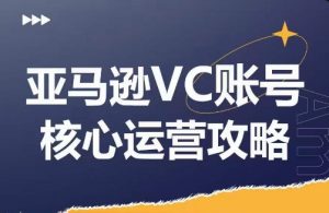 亚马逊VC账号核心玩法解析，实战经验拆解产品模块运营技巧，提升店铺GMV，有效提升运营利润-赚金金-技能学习分享