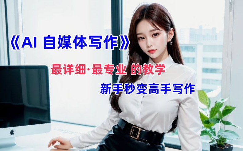 AI自媒体文章创作全网最详细教程，新手秒变写作高手，多方位发展-赚金金-技能学习分享
