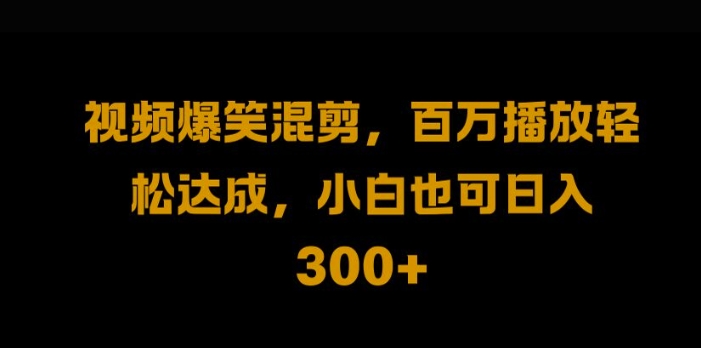 视频号零门槛，爆火视频搬运后二次剪辑，轻松达成日入1k【揭秘】-赚金金-技能学习分享