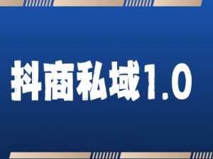 抖商服务私域1.0,抖音引流获客详细教学-赚金金-技能学习分享