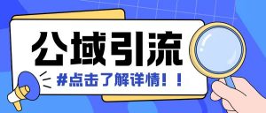 全公域平台,引流创业粉自热模版玩法,号称日引500+创业粉可矩阵操作-赚金金-技能学习分享