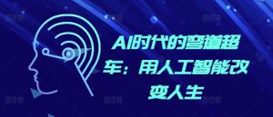 AI时代的弯道超车:用人工智能改变人生-赚金金-技能学习分享