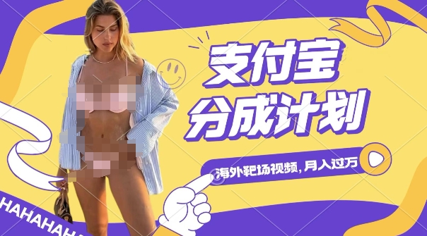 利用海外靶场射击视频，挣支付宝分成收益，轻松月入过W【揭秘】-赚金金-技能学习分享