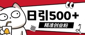 最新抖音引流创业粉,几分钟一个视频,非常暴力,小白直接可上手操作【揭秘】-赚金金-技能学习分享