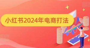 小红书2024年电商打法,手把手教你如何打爆小红书店铺-赚金金-技能学习分享