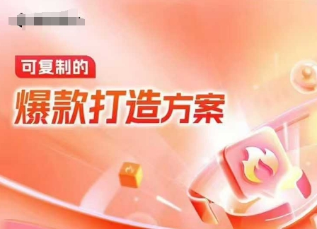 天猫电商爆款运营，可复制的爆款打造方案(线下内训课录音+字幕)-赚金金-技能学习分享
