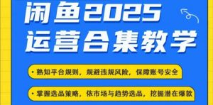2025闲鱼电商运营全集,2025最新咸鱼玩法-赚金金-技能学习分享