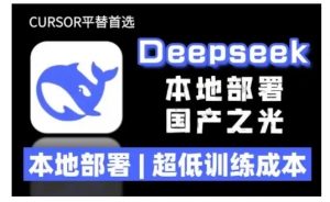 2025年deepseek R1 大型模型本地安装部署(文件+教程)本地部署,超低训练成本-赚金金-技能学习分享