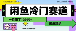 闲鱼冷门赛道,跑步挣钱,有人一个月挣了1.2w-赚金金-技能学习分享