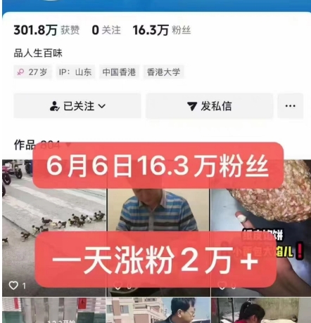 外面卖5000最新抖音搬运涨粉技术，新玩法，一分钟一条，一天涨粉2W，苹果安卓都可用-赚金金-技能学习分享