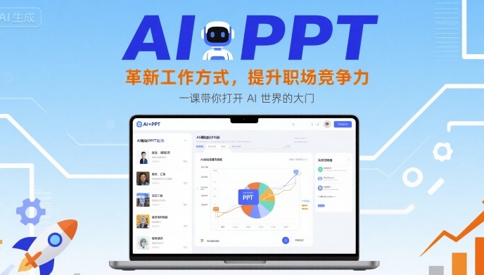 AI+PPT：革新工作方式，提升职场竞争力，一课带你打开 AI 世界的大门-赚金金-技能学习分享
