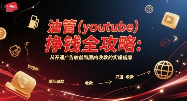油管(youtube)挣钱全攻略：从开通广告收益到国内收款的实操指南（更新）-赚金金-技能学习分享