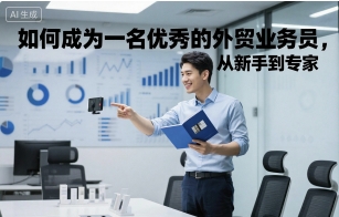 如何成为一名优秀的外贸业务员，从新手到专家-赚金金-技能学习分享