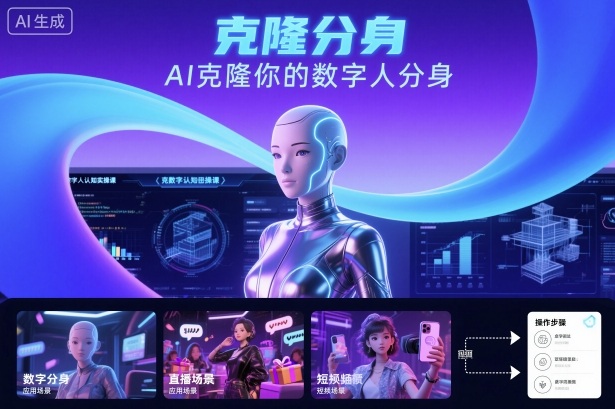 AI数字人认知实操课，克隆你的数字人分身-赚金金-技能学习分享
