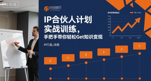 IP合伙人计划实战训练，手把手带你轻松Get知识变现-赚金金-技能学习分享