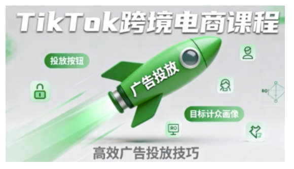 TikTok跨境电商全流程实操课，助力从业者掌握TikTok跨境电商运营核心技能，高效开展业务-赚金金-技能学习分享