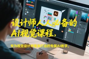 设计师人人必备的AI视觉课程，专为视觉设计师量身打造的专属AI教学-赚金金-技能学习分享