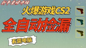 CS2交易市场全自动捡漏賺钱,新年好项目,无需玩游戏,一部手机轻松日入5张,稳定副业【揭秘】-赚金金-技能学习分享