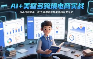 AI+美客多跨境电商实战，从小白到高手，你也可以成为美客多跨境电商的运营专家-赚金金-技能学习分享