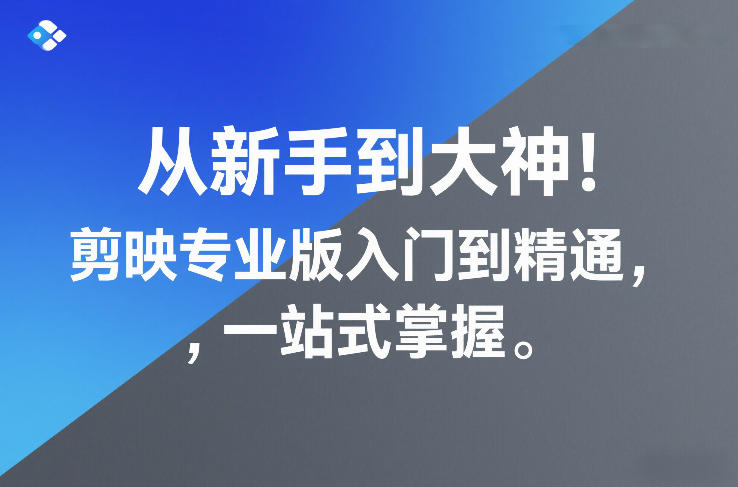 从新手到大神！剪映专业版入门到精通，一站式掌握-赚金金-技能学习分享