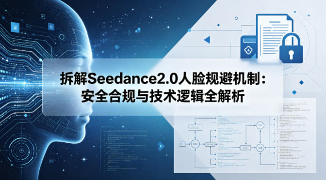 拆解Seedance2.0人脸规避机制：安全合规与技术逻辑全解析-赚金金-技能学习分享
