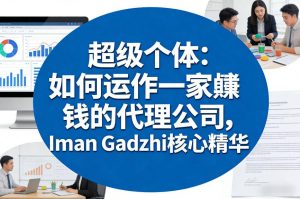 超级个体：如何运作一家賺钱的代理公司，Iman Gadzhi核心精华（双语字幕）-赚金金-技能学习分享