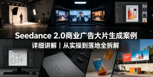 Seedance 2.0商业广告大片生成案例:实操落地全拆解-赚金金 - 零基础副业|AI变现|短视频运营实战干货