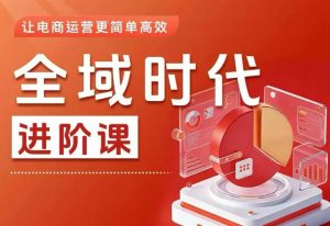 全域进阶课:高效投放实操,电商运营更简单-赚金金 - 零基础副业|AI变现|短视频运营实战干货